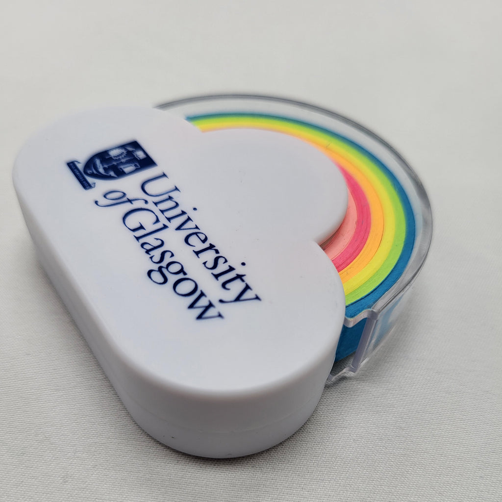 Uni Rainbow Memo Tape University of Glasgow