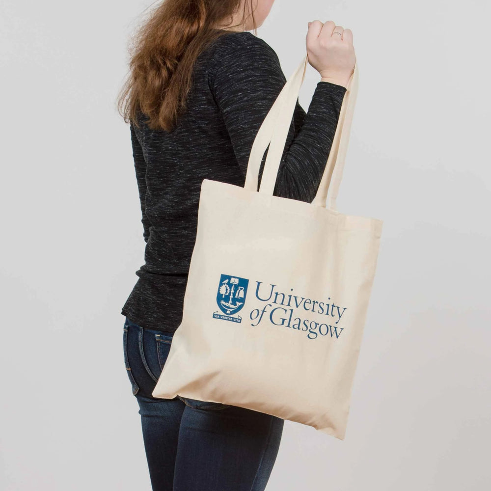 University of Glasgow Tote Bag (Blue Print)