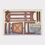 Argyle Chair Pop Up Postcard