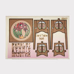 Mackintosh Tea Table Pop Up Postcard
