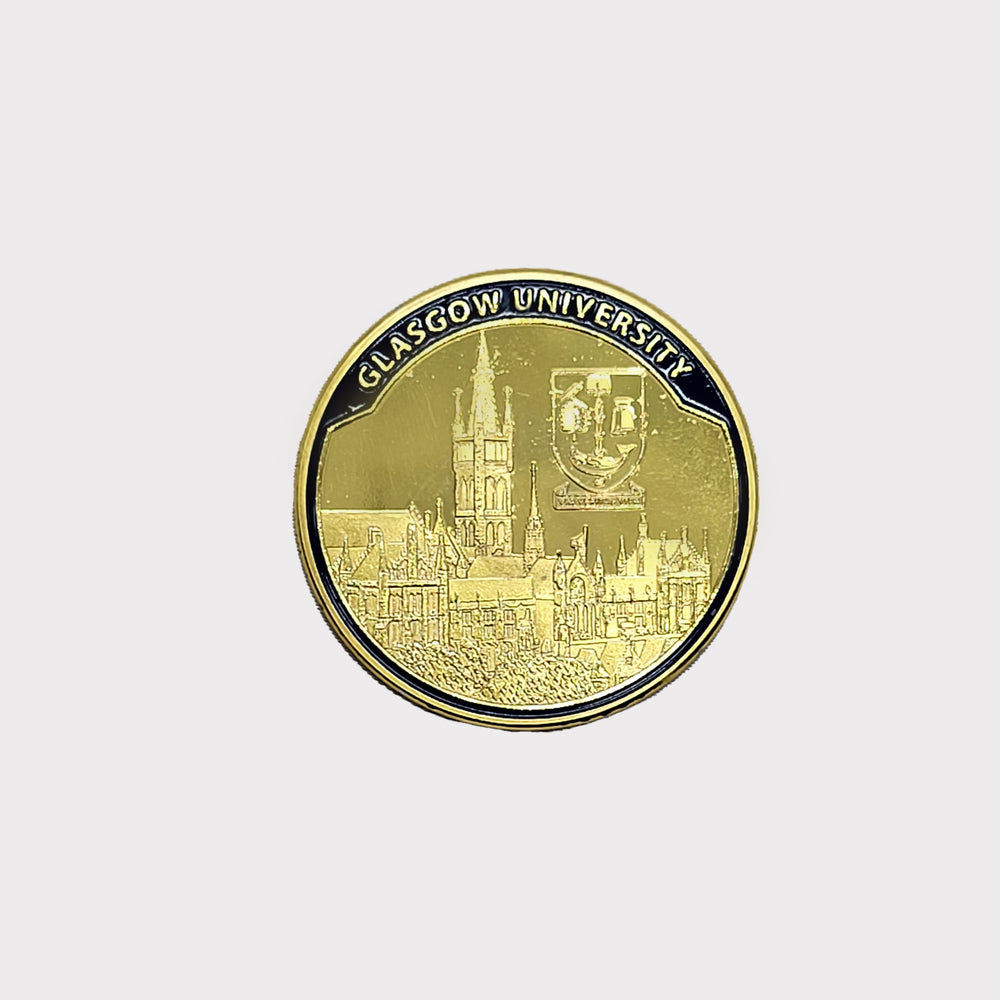 Uni View Gold Coin Magnet