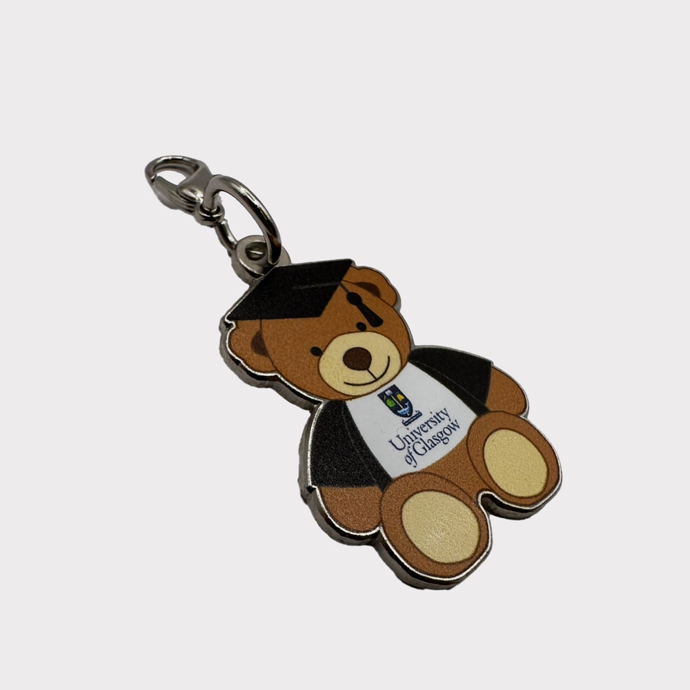 Graduation Bear Charm - University of Glasgow 
