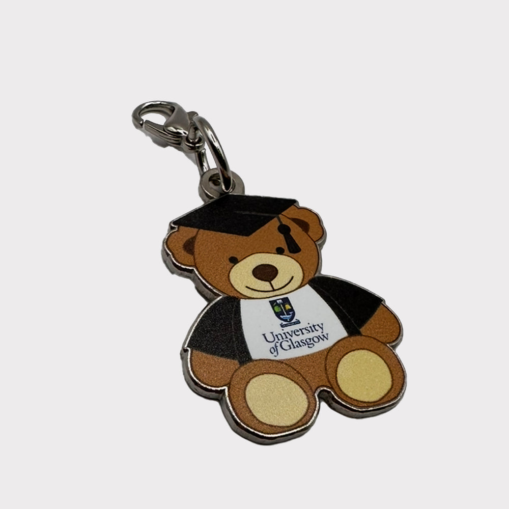 Graduation Bear Charm - University of Glasgow 