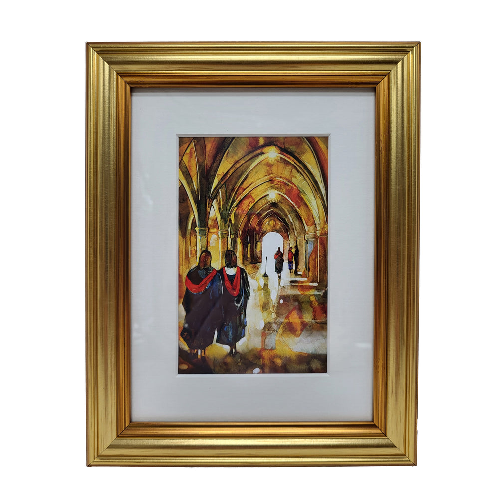 Graduation Day - Bryan Evans A5 Framed Print