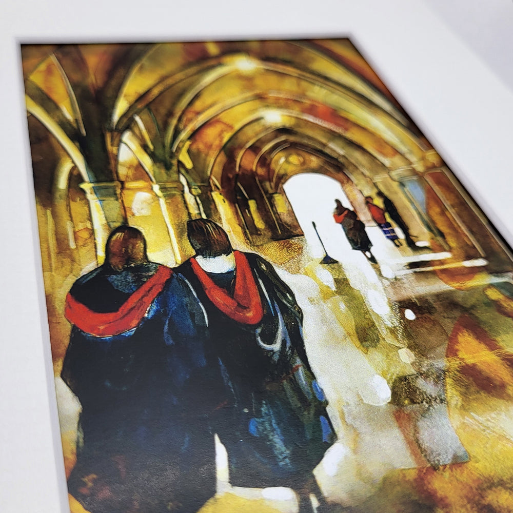 Graduation Day - Bryan Evans A5 Mounted Print