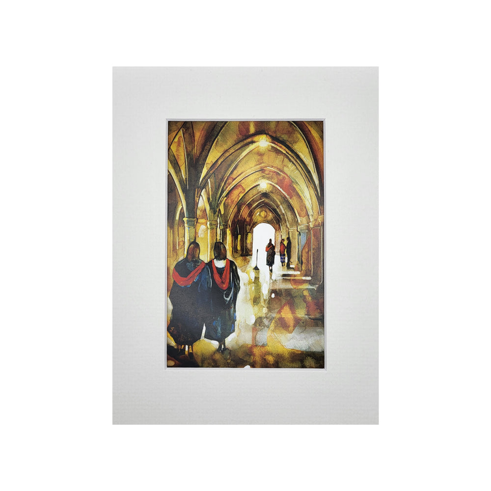 Graduation Day - Bryan Evans A5 Mounted Print