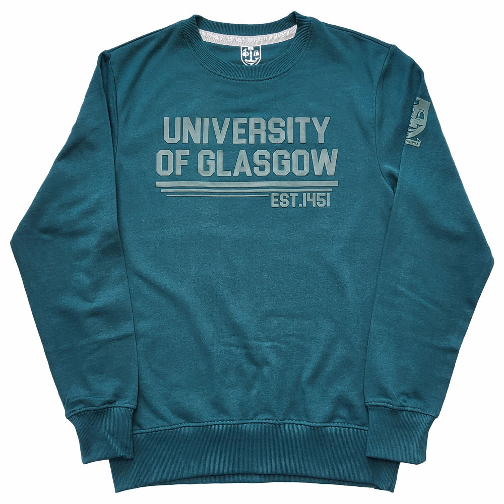 Organic Stripe Sweatshirt - Green