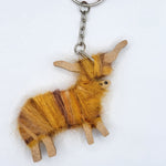 Hairy Coo Keyring