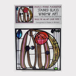 CRM House for an Art Lover Motif 1 Cling Window Decoration