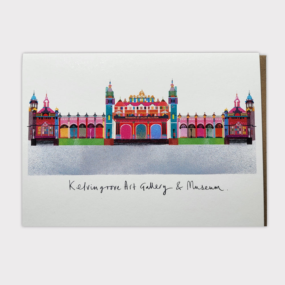 Ilona Drew Kelvingrove Art Gallery Card