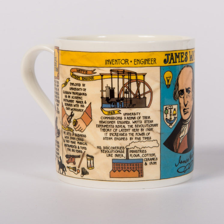 UofG James Watt Famous Faces Mug