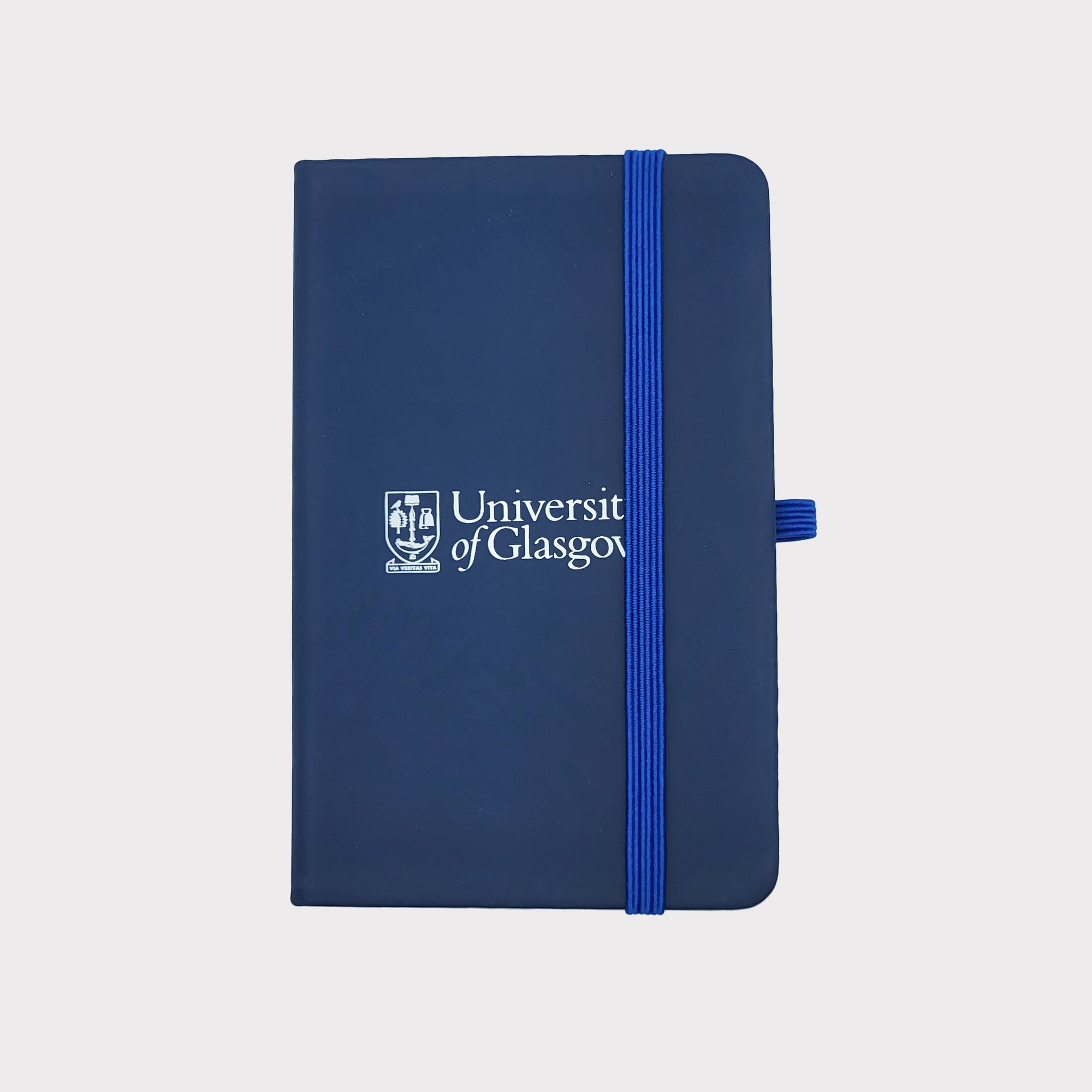 Navy Pocket Notebook A6 University of Glasgow