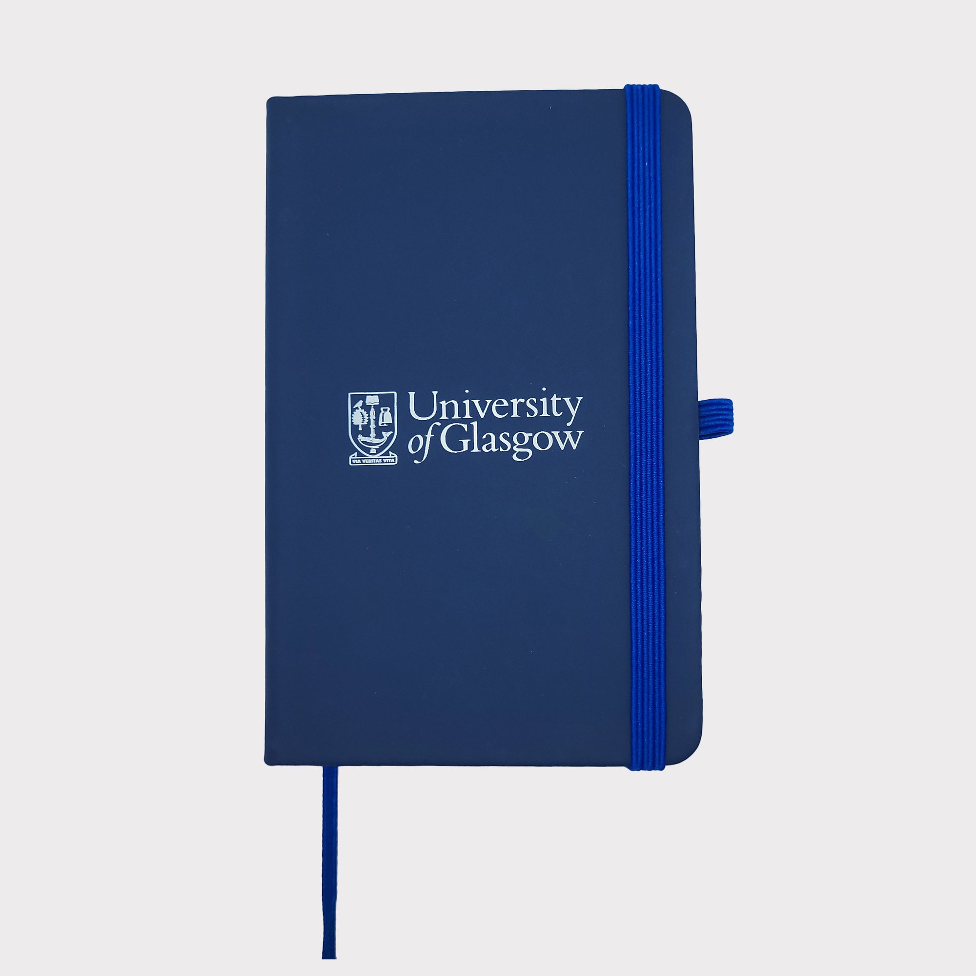 Navy Pocket Notebook A6 University of Glasgow