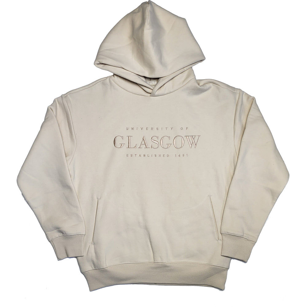 Oversized UofG Hoodie - Ivory