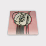 Pink Rose - Ceramic Coaster