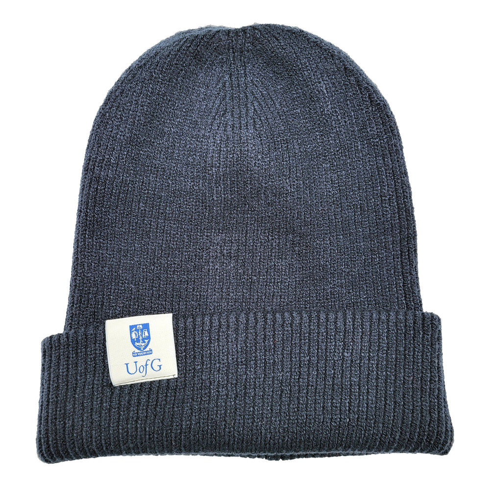 UofG Recycled Beanie - Navy