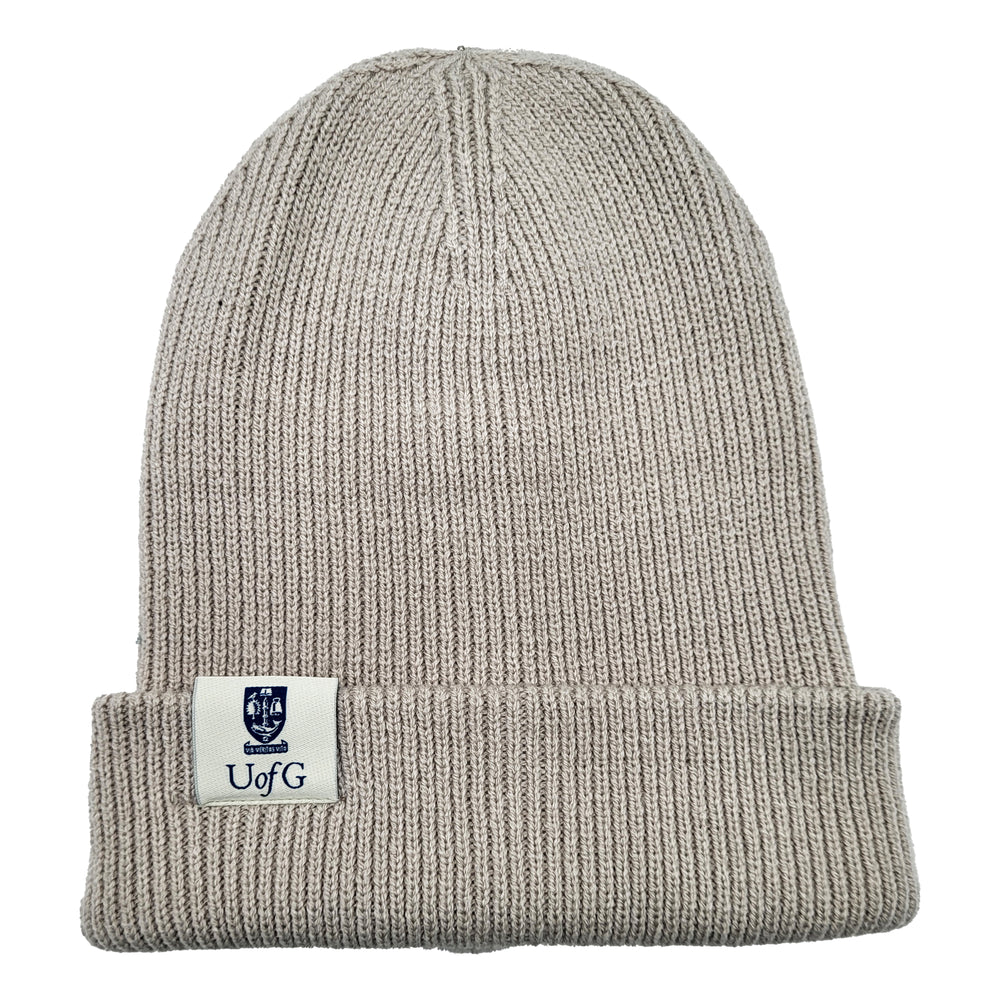 UofG Recycled Beanie - Stone