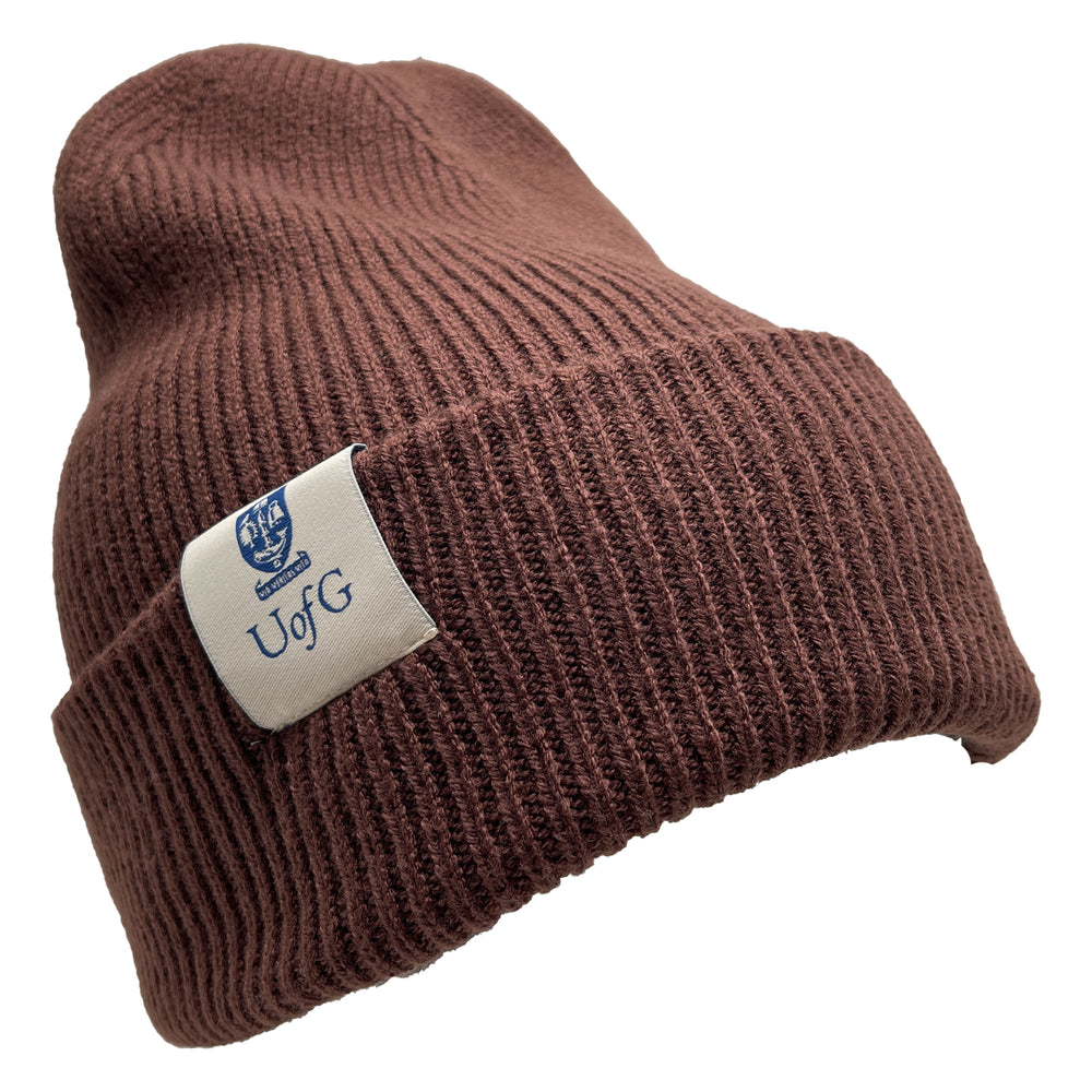 UofG Recycled Beanie - Walnut