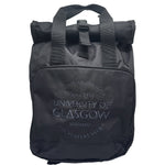 Black Roll Top Backpack