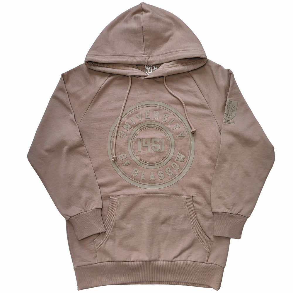 Organic Circle Hoodie - Taupe