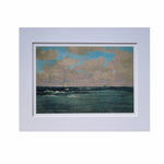 The Bathing Posts, Brittany - James Abbott McNeill Whistler 8x10 Mounted Print