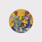 Tulips & Cups Pocket Mirror