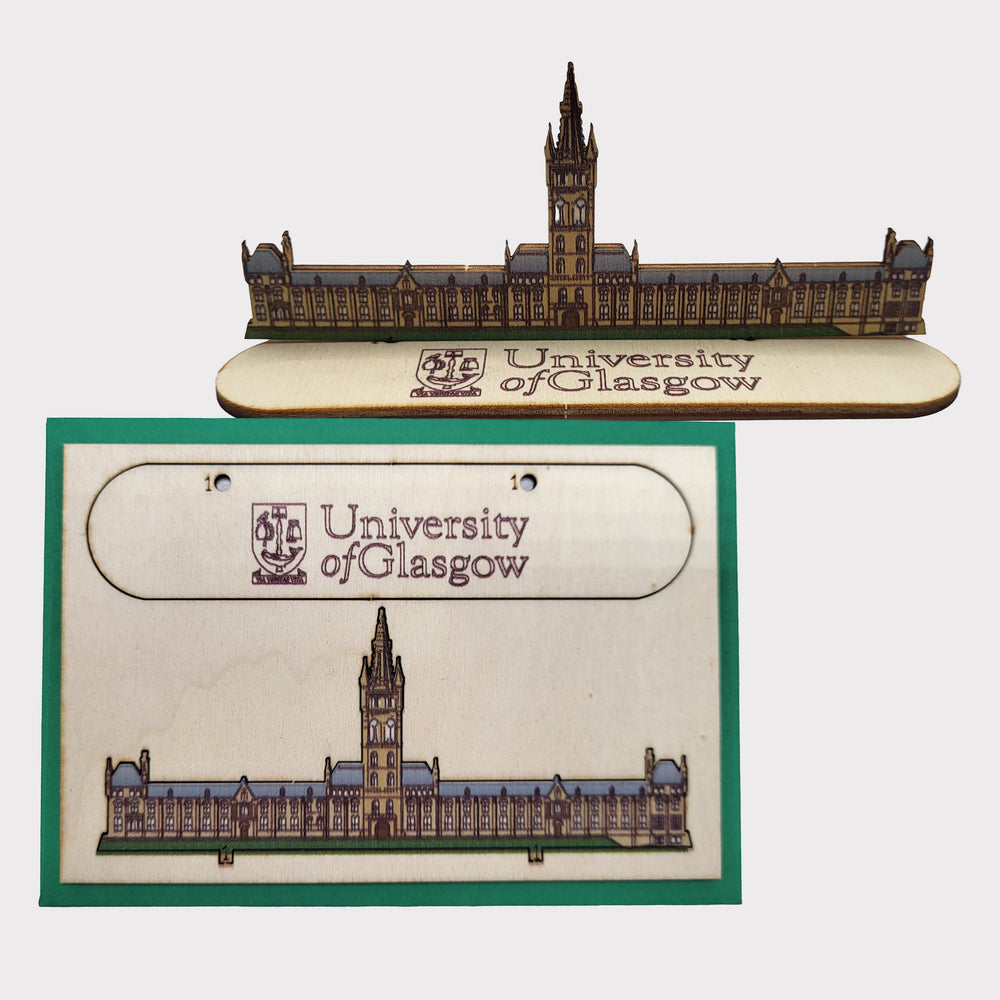 University Pop Up Postcard