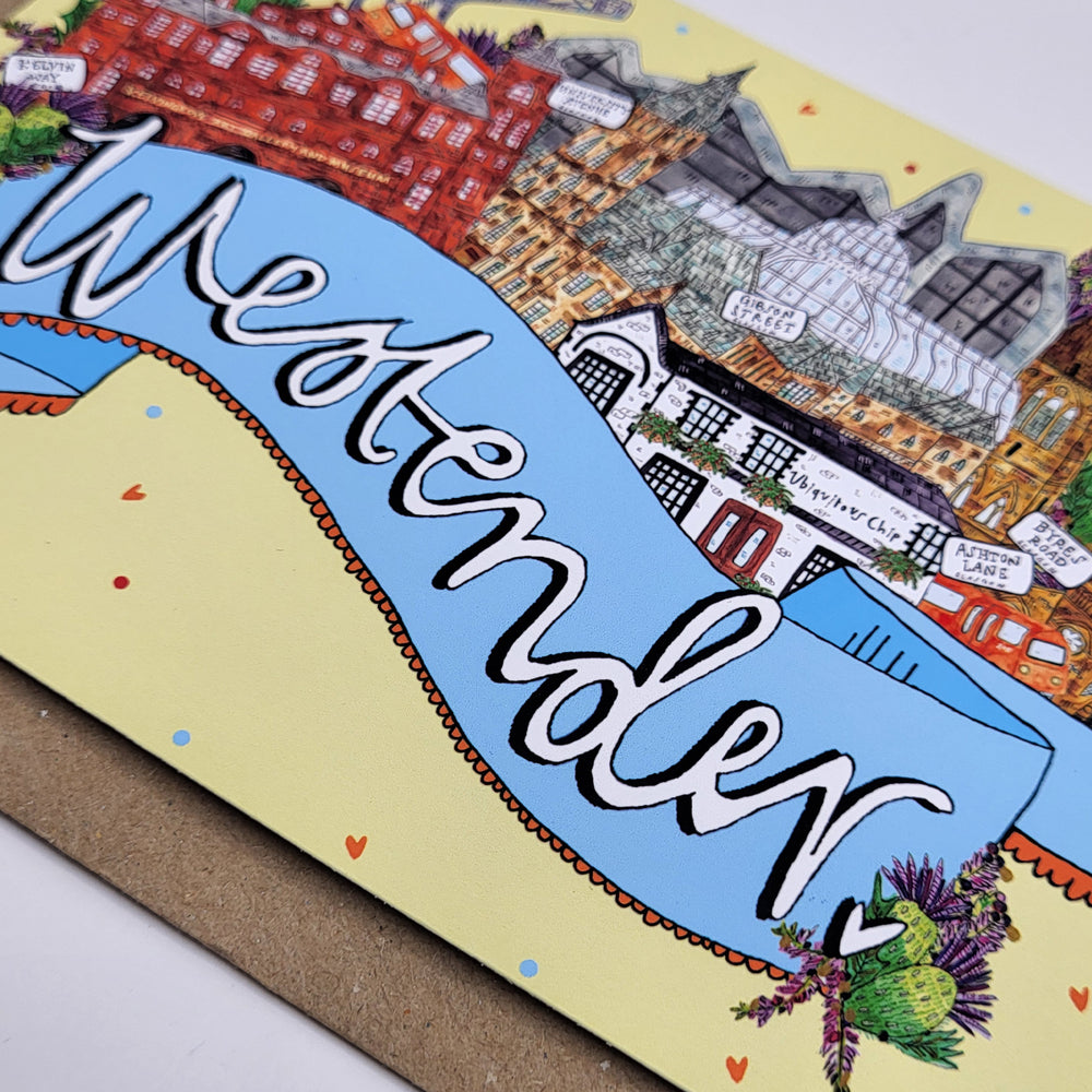 Westender Greeting Card