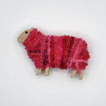 Woolly Ewe Magnet - Pink