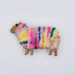 Woolly Ewe Magnet - Neon