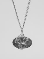 University Hallmarked Silver Bagpipes Pendant