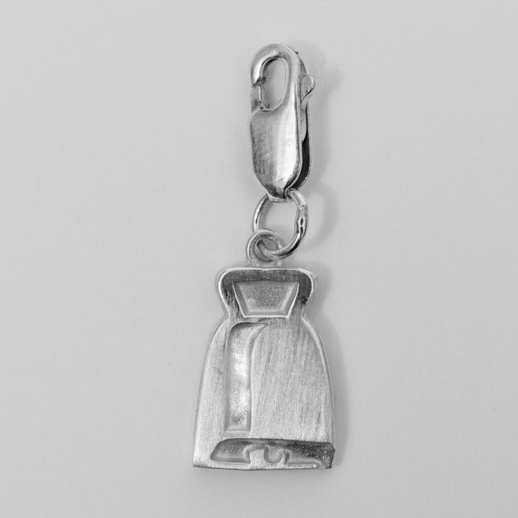 University Hallmarked Silver Bell Charm