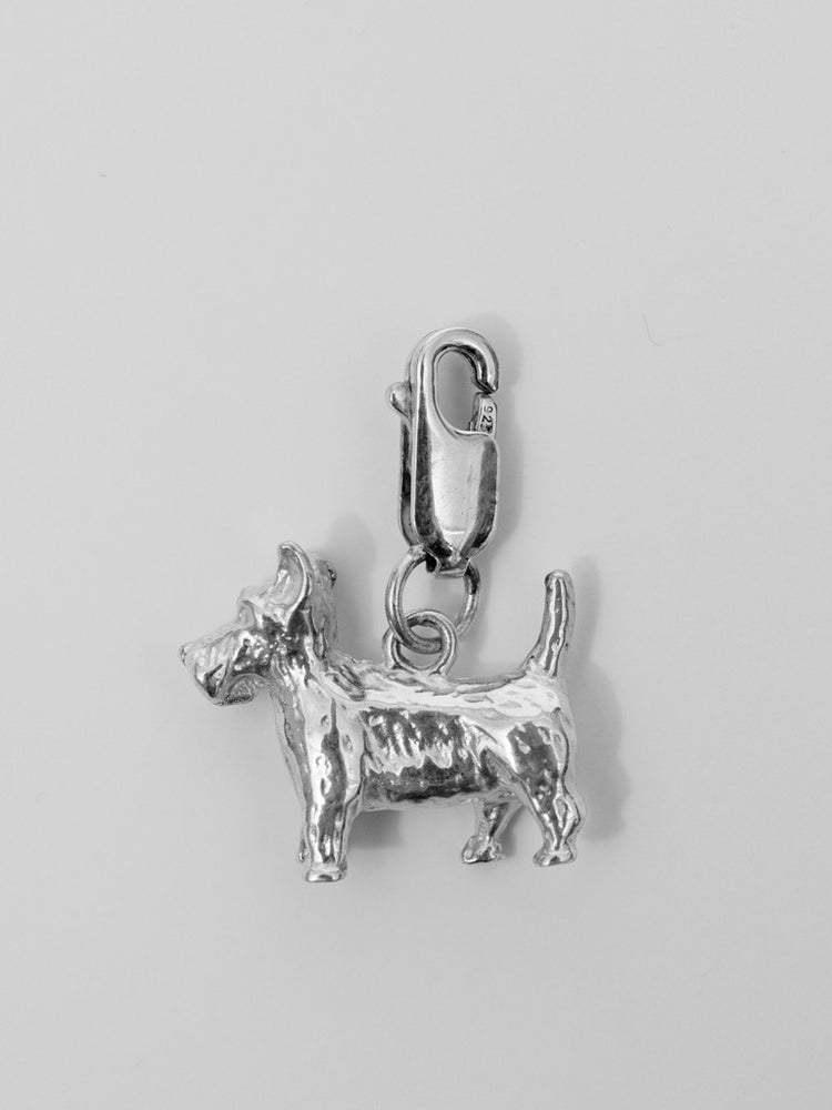 University Hallmarked Scottie Dog Charm