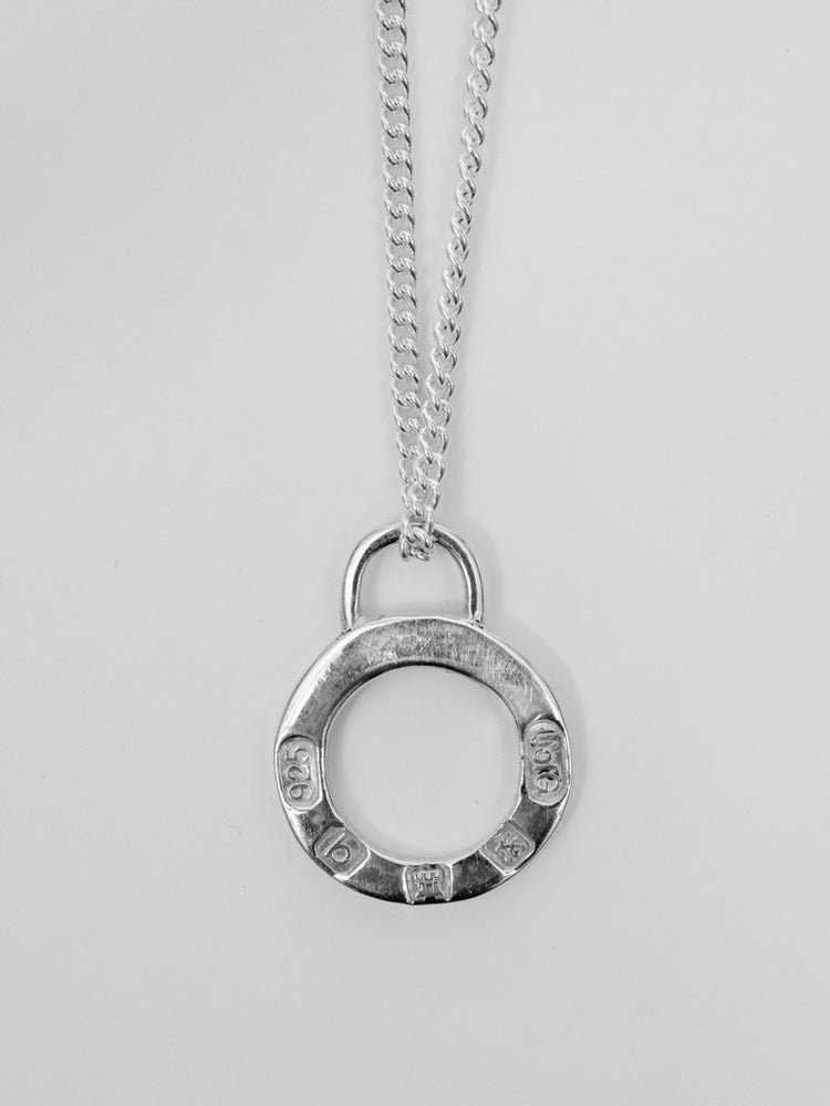 University Hallmarked Silver Charm Pendant