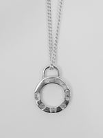 University Hallmarked Silver Charm Pendant