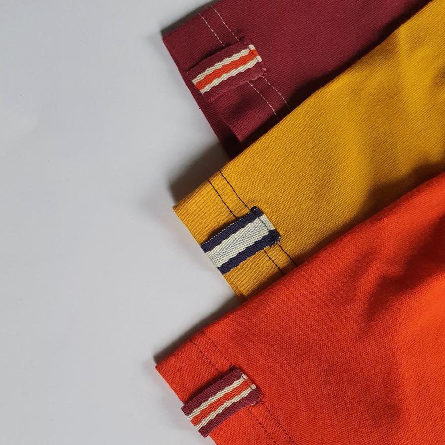 University of Glasgow Organic Circle T-shirts - sleeve details
