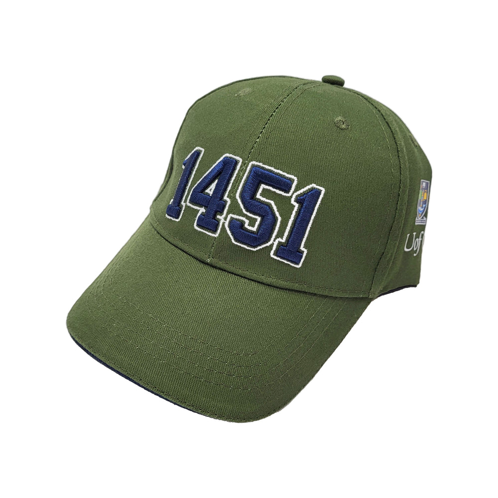 1451 Baseball Cap - Bottle Green/Navy