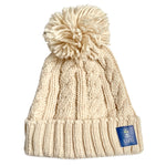 Cable Knit Hat - Oatmeal
