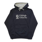 Classic Navy and Grey Hoodie with Gaelic Language Logo