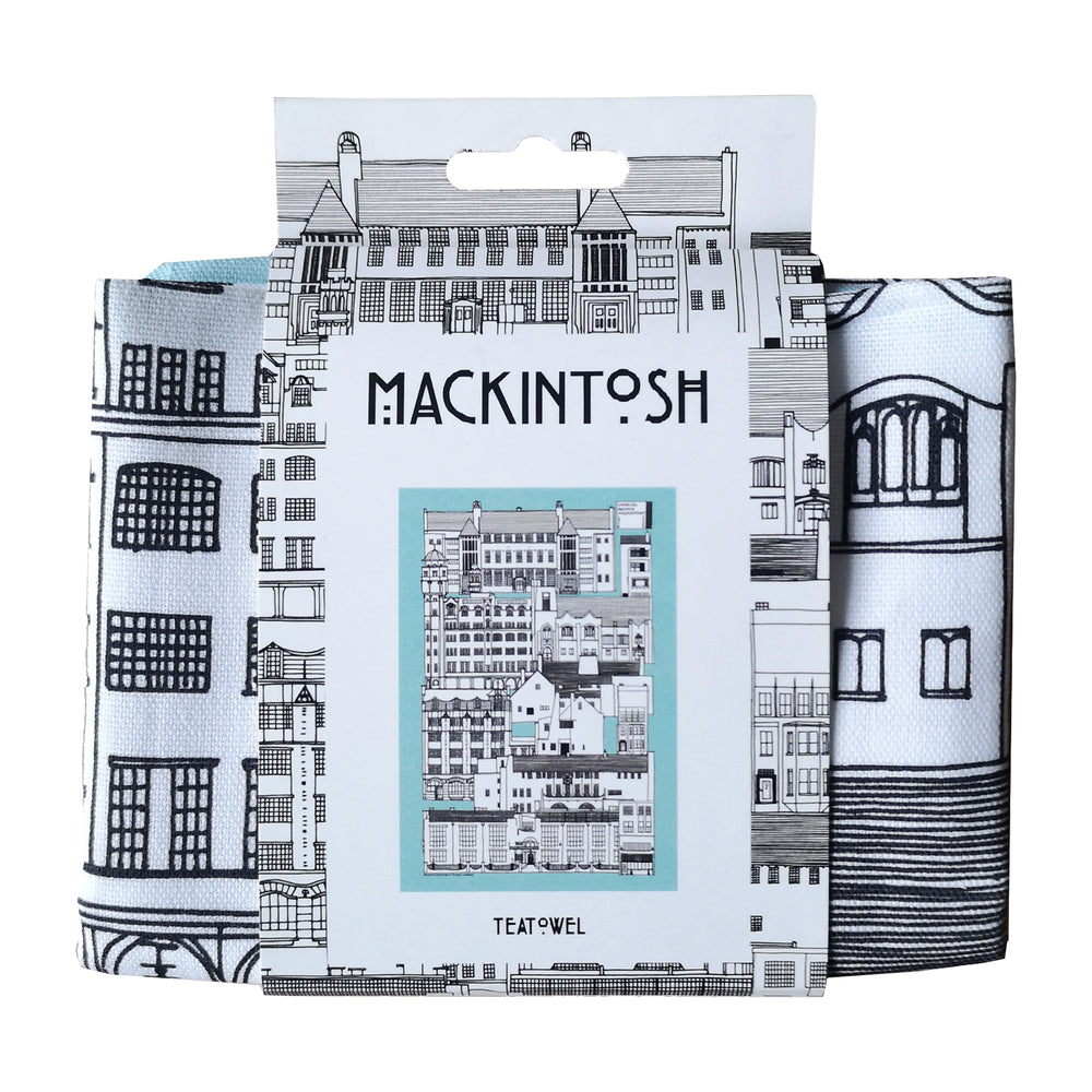 Mackintosh Teatowel by Illustration, Etc.