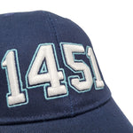 1451 Baseball Cap - Navy/Aqua