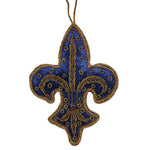 Navy Antique Fleur-de-Lis