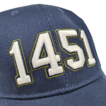 1451 Baseball Cap - Navy/Green