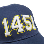 1451 Baseball Cap - Navy/Yellow