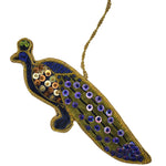 Sequin Peacock Decoration