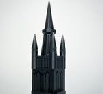 Glasgow Chess Set - University of Glasgow Tower king piece (spire detail)