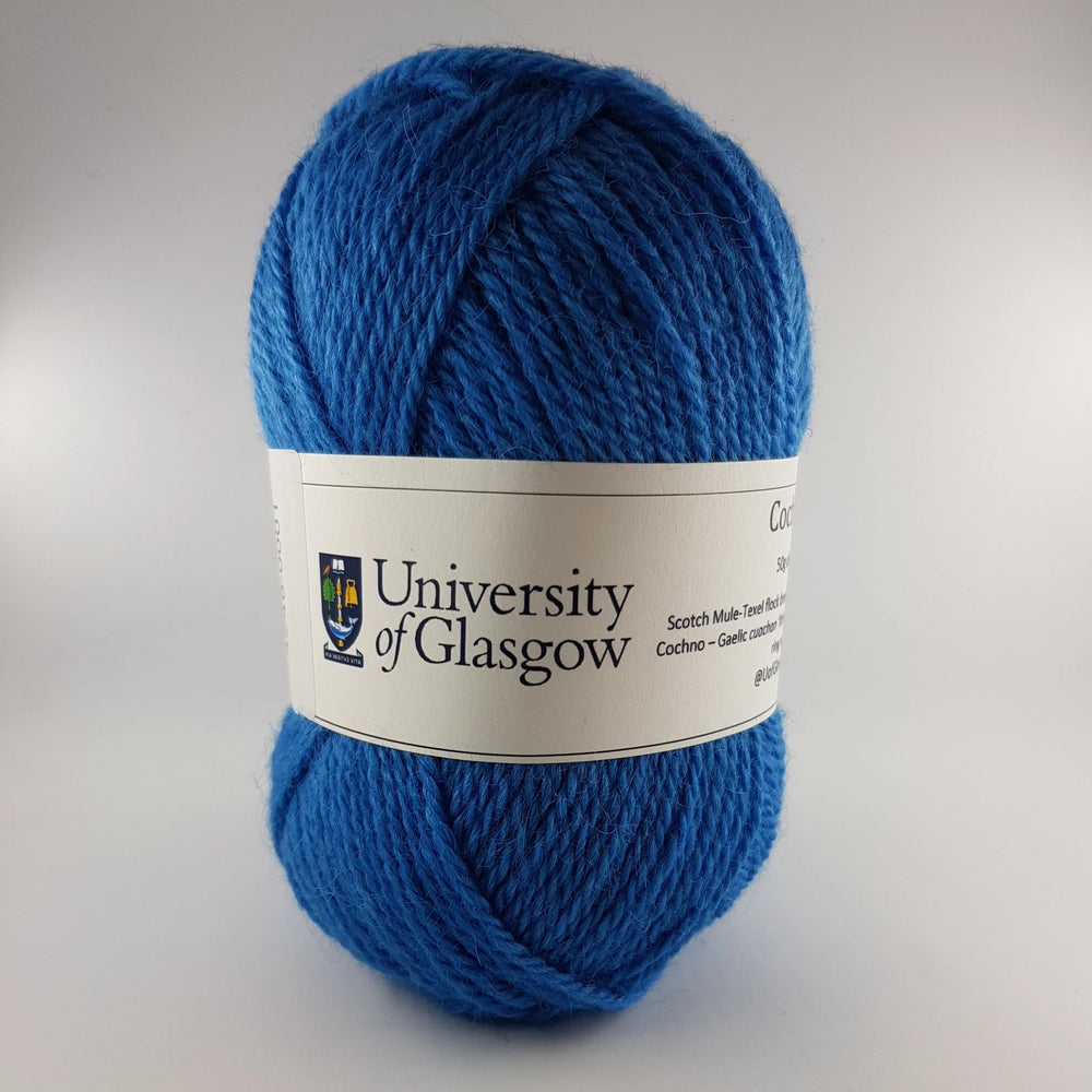 University Cochno Farm Wool - Cobalt Blue