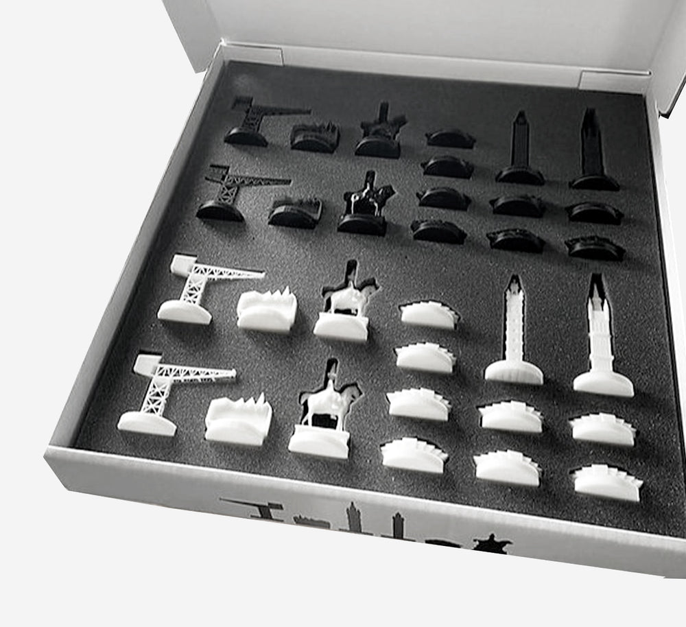 Glasgow Chess Set - boxed pieces