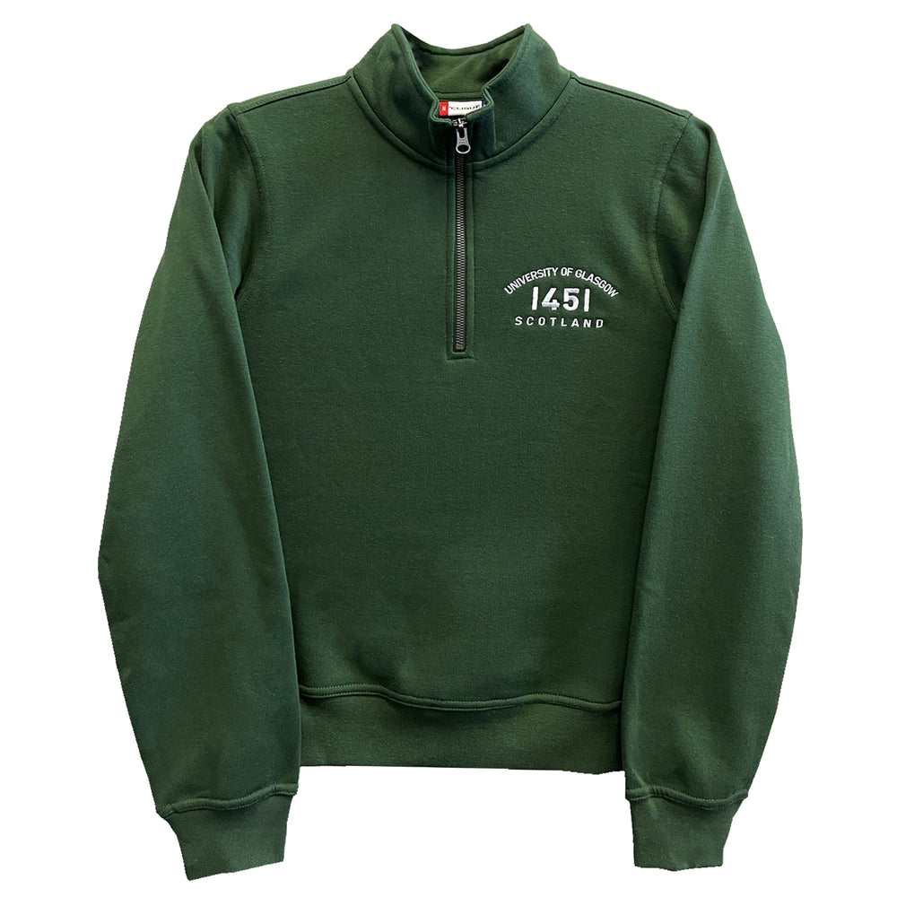 Quarter Zip 1451 Green