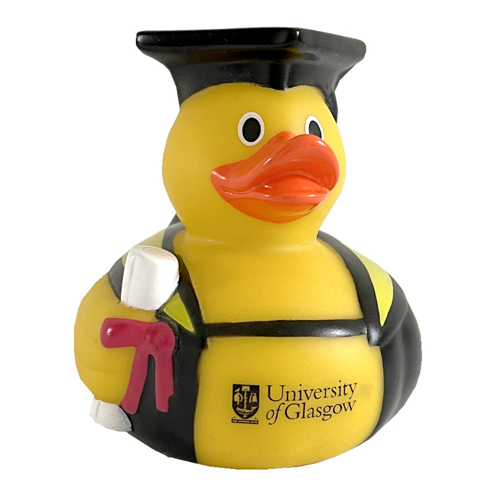 Graduation Duck with Scroll